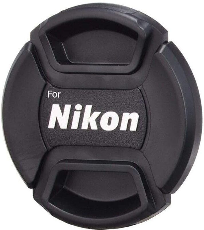 FLYING COLLECTION Camera Lens Cap 55 mm for Nikon Lens Replaces LC-55 Lens Cap Lens Cap(Black, 55 mm)