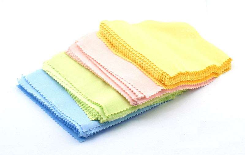SHARUJA Lens Glasses Cleaner Cleaning Cloth 100pcs 5"X5"  Lens Cleaner(NA ml, 5 inch inch, Pack of 1)
