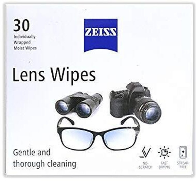 newgera Lens Wipes 30 Count- Pack of 1| Lens Cleaner - Perfect for Spectacles  Lens Cleaner(50 ml, 3 inch, Pack of 1)
