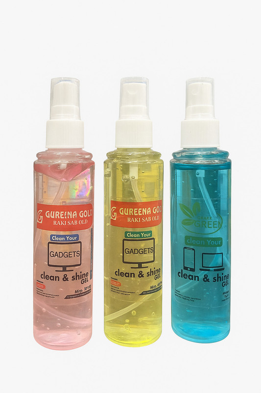 gmtc Screen Cleaning gel with cloth for mobile ,laptop ,glasses and camera and lens Lens Cleaner(300 ml, 14.5*14.5 inch, Pack of 3)