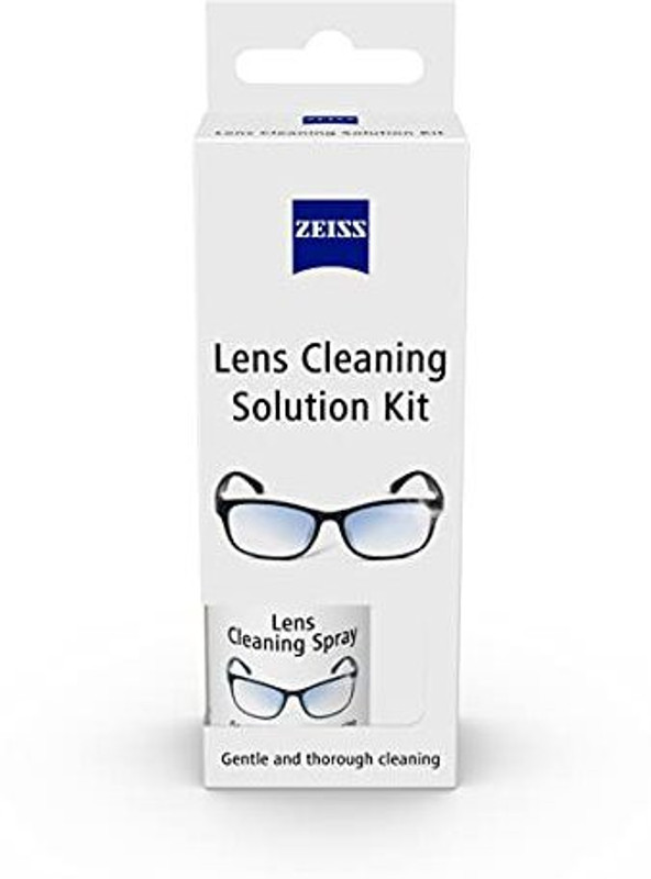 ZEISS Lens Cleaning Kit 60ml - Lens Cleaning Spray 60ml + 1 Premium Microfiber Cloth Lens Cleaner(60 ml, 4*6 inch, Pack of 1)
