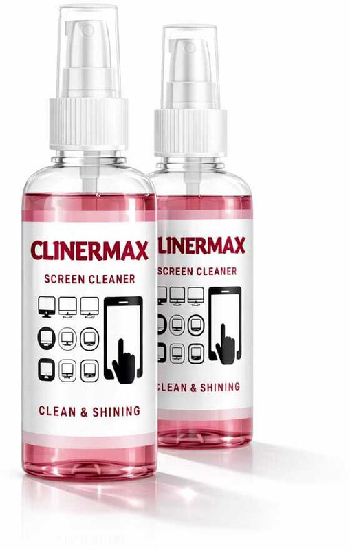 Clinermax Kscreen_combo6 Lens Cleaner(100 ml, 12 cm × 12 cm (4.7 × 4.7 inch) inch, Pack of 2)