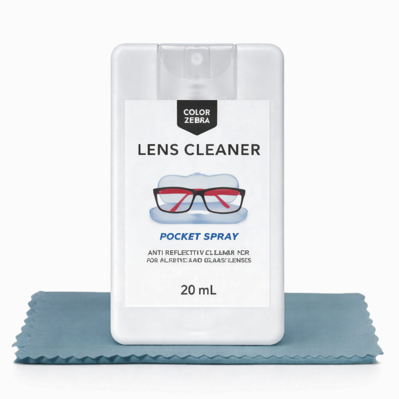 Color Zebra Lens Cleaner  Lens Cleaner(20 ml, 4x4 inch, Pack of 1)