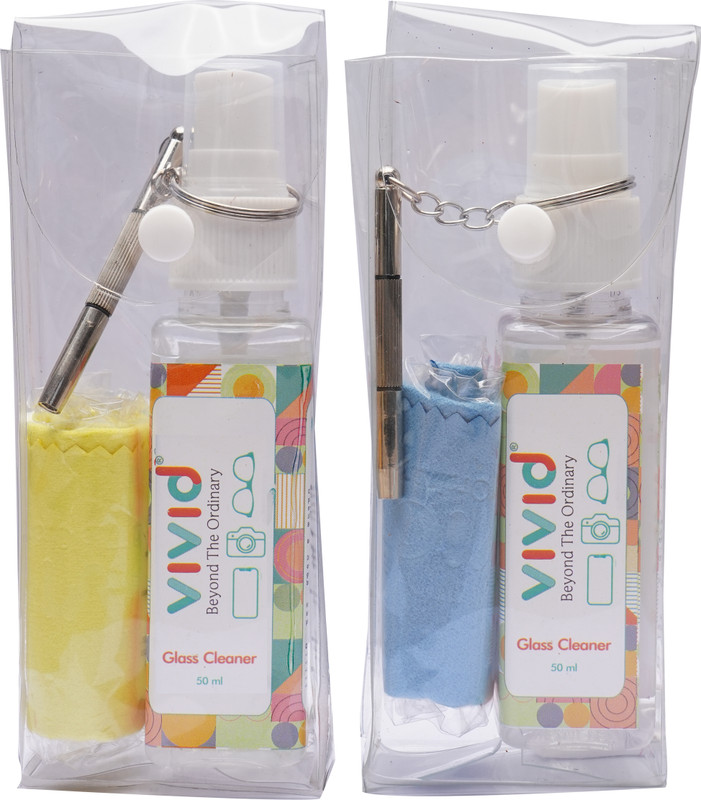 VIVID VividVisionInt® Lens Cleaning 50ML (SQUARE) COMBO- 2 WITH SCREW DRIVER  Lens Cleaner(50ML (SQUARE) COMBO- 2 WITH SCREW DRIVER ml, NA inch, Pack of 1)