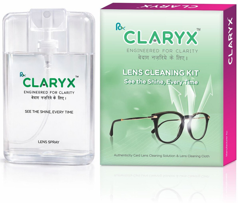 OBLIGO Claryx Lense Cleaner For eye glasses, sunglasses ,camera lens, binoculars  Lens Cleaner(20 ml, 8 inch, Pack of 1)