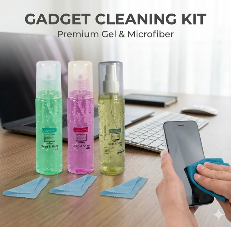 FT GARMENTS Cleaning Spray Gel  Lens Cleaner(100 ml, 2 inch, Pack of 3)