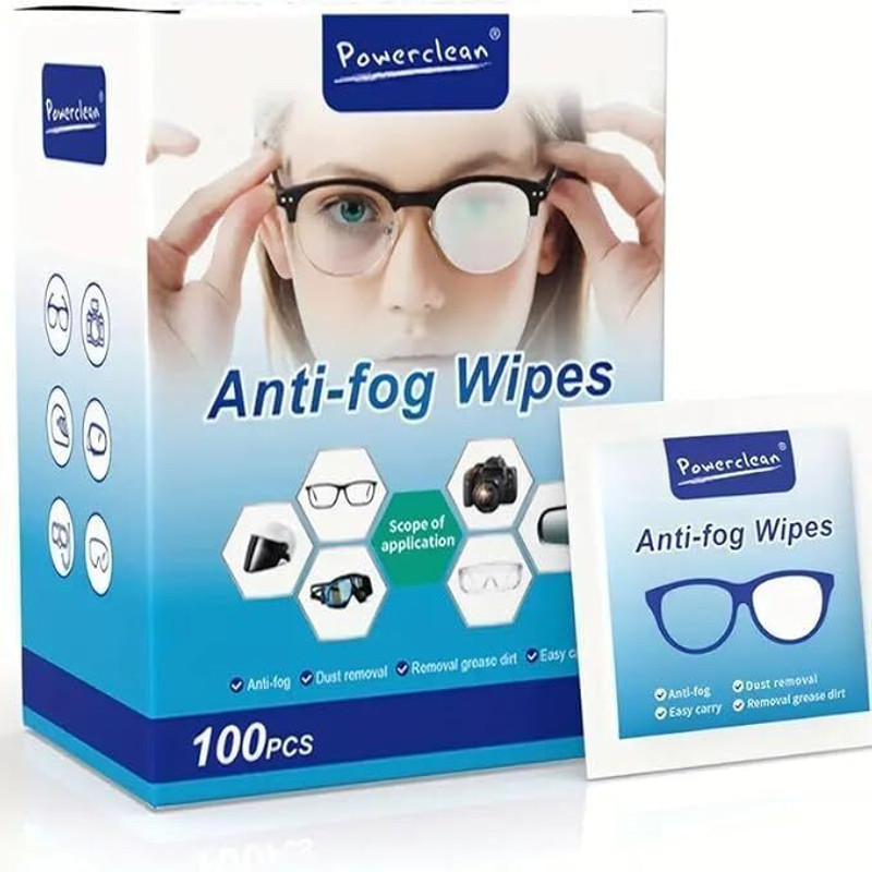 Hocimit LENS CLEANING WIPES (100 PC)  Lens Cleaner(100 PCS ml, 1 inch, Pack of 100)