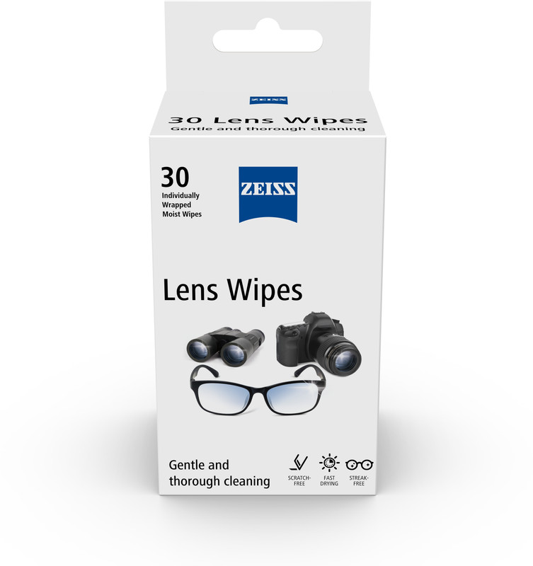 ZEISS Lens Cleaning Wipes, 30Ct  Lens Cleaner(N/A ml, 15x13cm inch, Pack of 3)