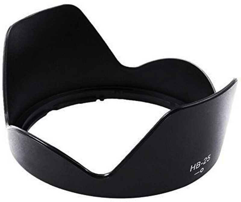 SUPERNIC HB-25 Lens Hood - Professional Petal-Shaped Sunshade for Nikon 24-85mm Lenses Lens Hood(85 mm, Black)