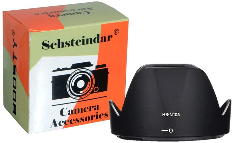 Schsteindar Branded HB-N106 Bayonet Lens Hood for Nikon HB-N106 Bayonet  Lens Hood(55 mm, For 18&55mm AF&P & 18&55mm F&3.5&5.6G VR AF&P DX (Not For AF&S))