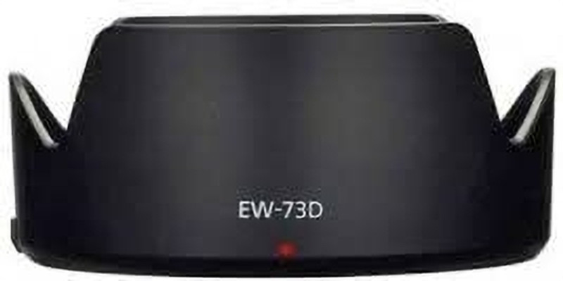 FLYING COLLECTION EW-73D Replacement Lens Hood for Canon 80D 7DII 7D2 77D 760D EF-S 18-135mm USM Lens Hood(67 mm, Black)