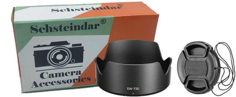 Schsteindar Combo Replacement ( EW-73D Lens Hood + 67mm Lens Cap )  Lens Hood(67 mm, Camera Accessories For Canon 80D 7DII 7D2 77D 760D EF&S 18&135mm USM)