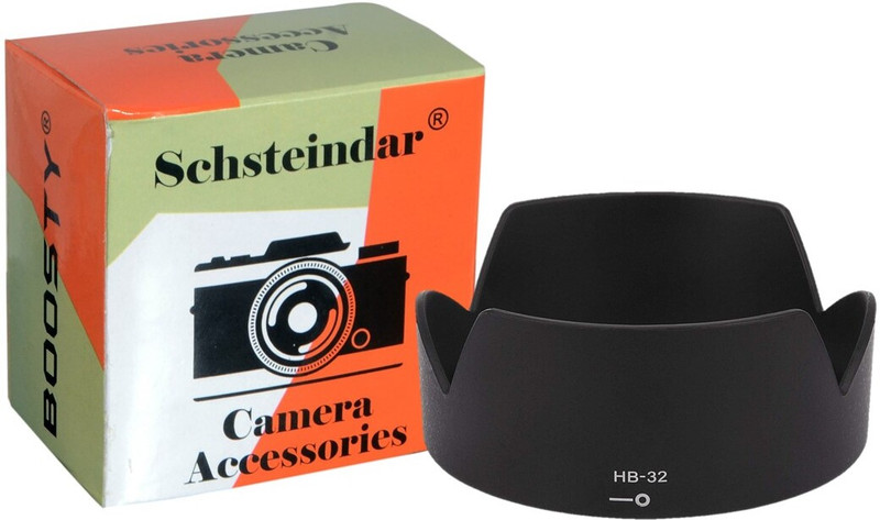 Schsteindar HB 32 Lens Hood for Nikon 18-140mm f/3.5-5.6g ED VR /18-135mm f/3.5-5.6g if-ed  Lens Hood(67 mm, 18&105mm F&3.5&5.6g ED VR /18&70mm F&3.5&4.5g, Black)