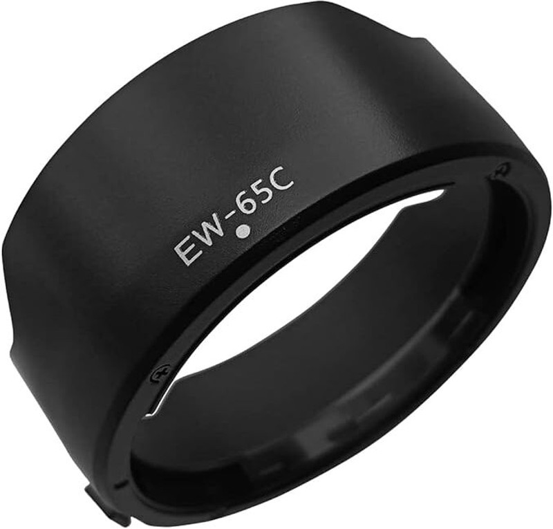 SUPERNIC RF16mm F2.8 STM,EW-65C Compatible for EOS R RP R5 R6 43mm Lens Hood(43 mm, Black)