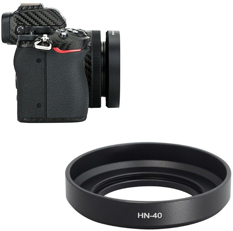 MILLETS NIKKOR Z DX 16-50mm f/3.5-6.3 VR Lens on Nikon Z50 Zfc Z fc Replace for Lens Hood(46 mm, Nikon HN&40 Lens Hood Compatible W 46mm Cap & 46mm Filter)