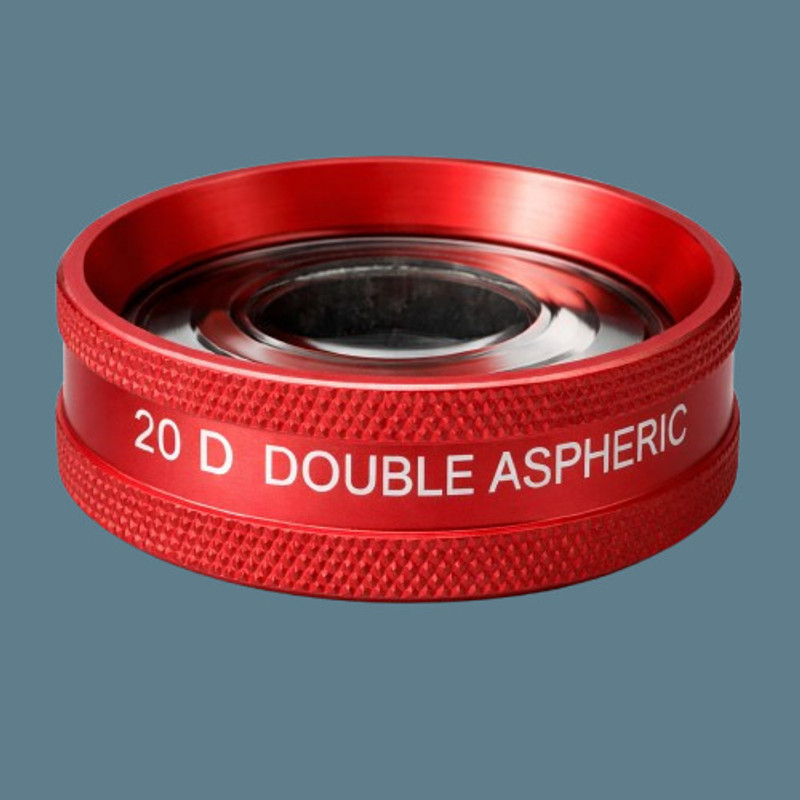 Deepindustries 20D Diopter  Red Color With Protactive Case Pack Of 1  Standard Zoom  Lens(Red, 50 mm mm)