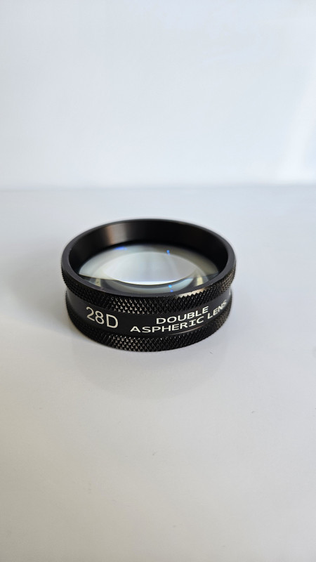 Deepindustries 28D  For Slit Lamp Diopter  Standard Zoom  Lens(Black, ≈ 35.7 mm mm)