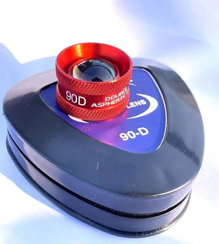 Deepindustries 90D Diopter  Red Color Standard Prime  Lens(Red, 50 mm mm)