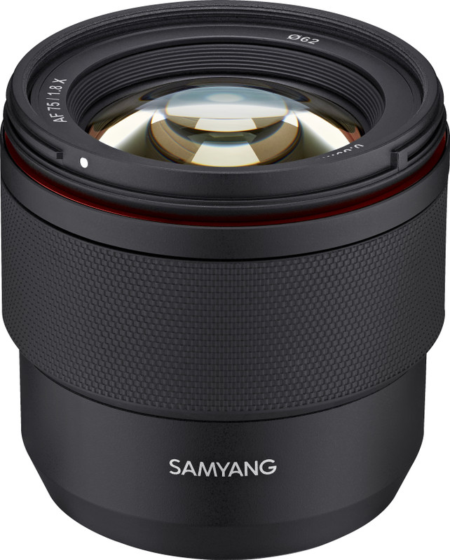 Samyang AF 75mm F1.8 Fuji X Standard Prime  Lens(Black, 75 mm)