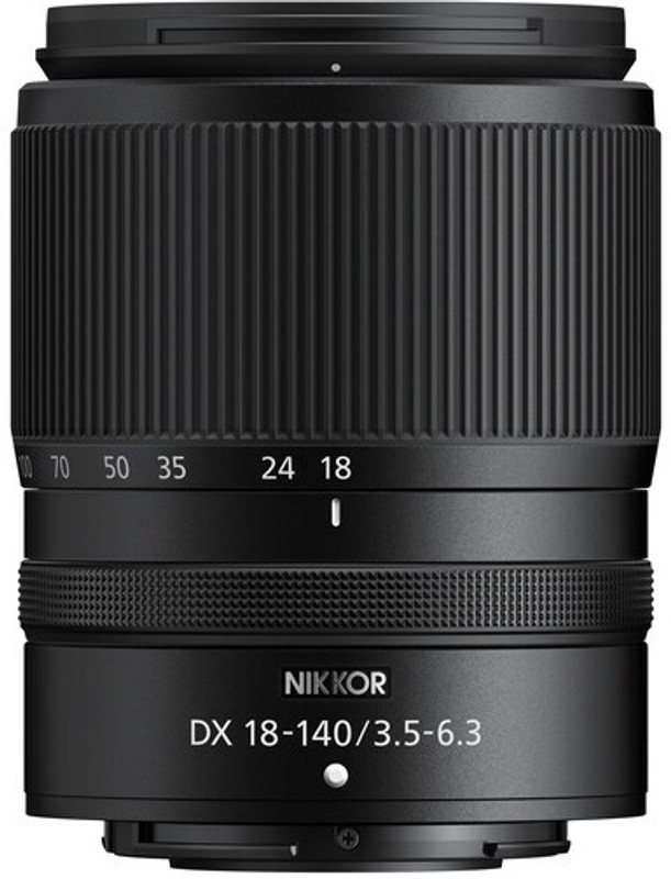 NIKON NIKKOR Z DX 18-140MM F/3.5-6.3 VR Wide-angle Zoom  Lens(Black, 18 - 140 mm)