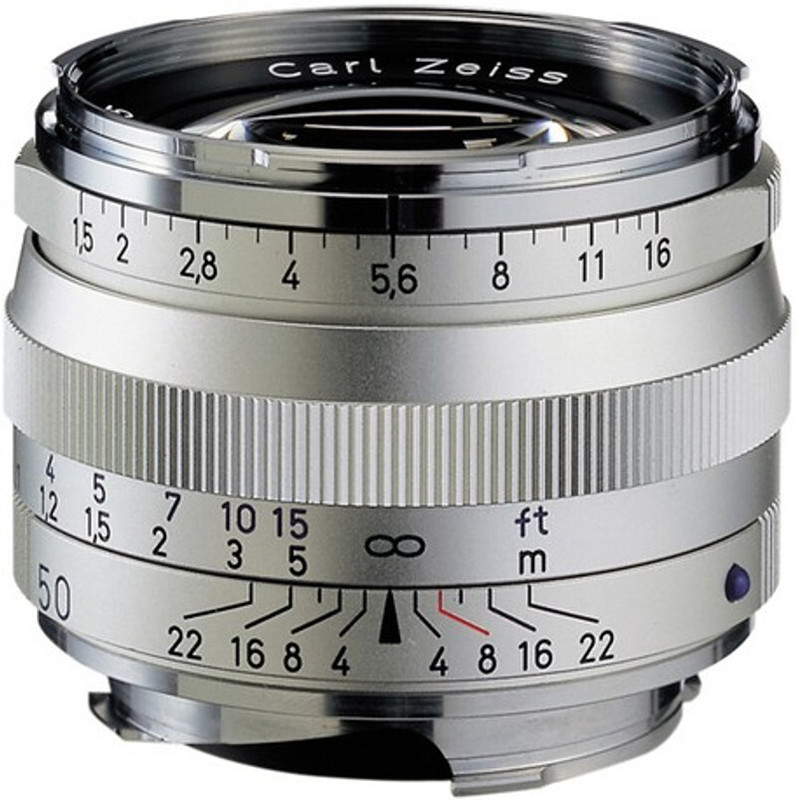 ZEISS Ikon C Sonnar T* ZM 1.5/50 Standard Camera  for Leica M-Mount Rangefinder Cameras Standard Zoom  Lens(Silver, 50 mm)