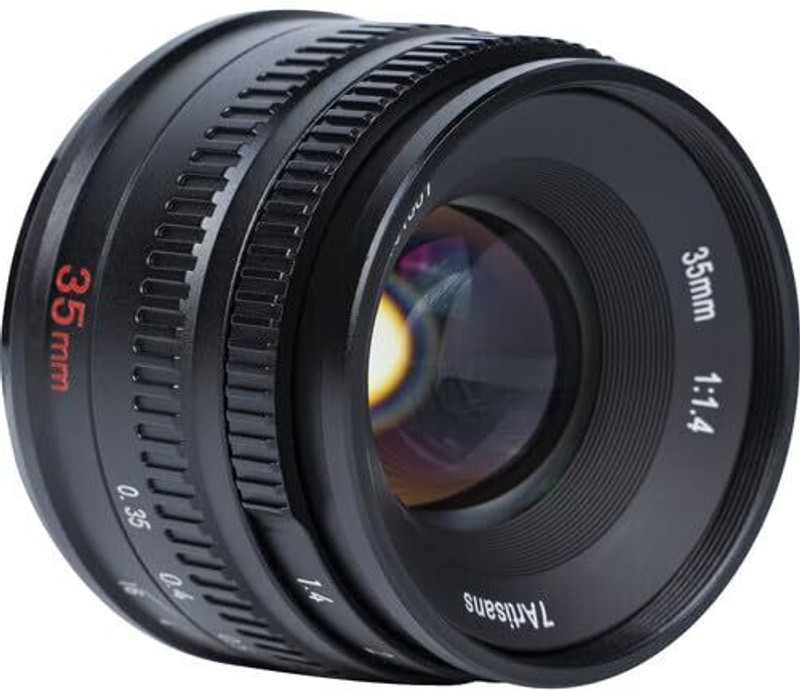 7Artisans Photoelectric 35MM F/1.4  Compatible For Nikon Z-Mount Mirrorless Cameras Z50 Z6 Z7 Z6 II, Standard Prime  Lens(Black, 35 mm)