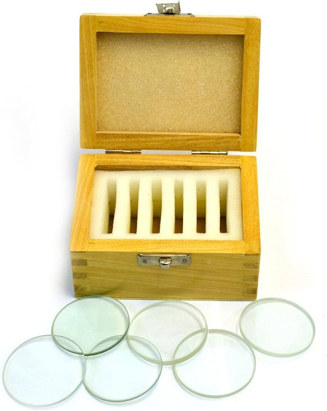 ESAW Set of 6 unmounted spherical lenses to explore the properties of different lenses Macro Zoom  Lens(White, 50 mm)