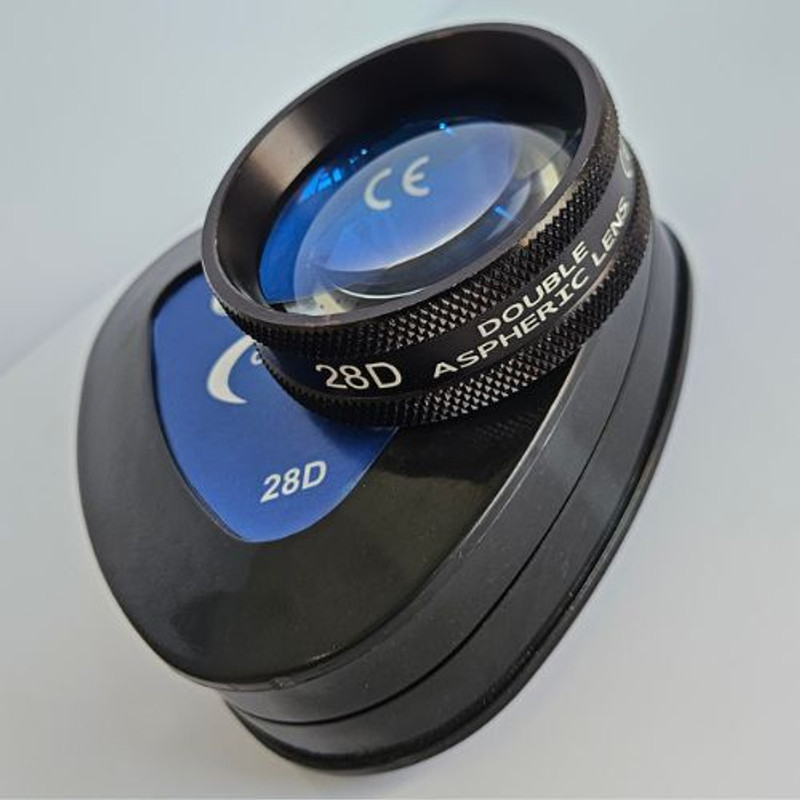 raj enterprises hubb 28D DOUBLE ASPHERIC LENS DIOPTER LENS Standard Zoom  Lens(Black, 28 mm)