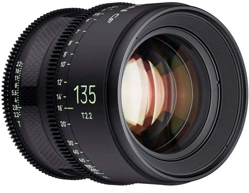 Samyang XEEN CF 135mm T2.2 Professional Cine Prime  For Sony E Telephoto Prime  Lens(Black, 135 mm)