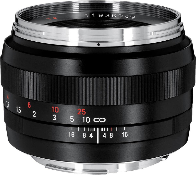 ZEISS Classic Planar ZE T* 1.4/50 Standard Zoom  Lens(Black, Silver, 50 mm)