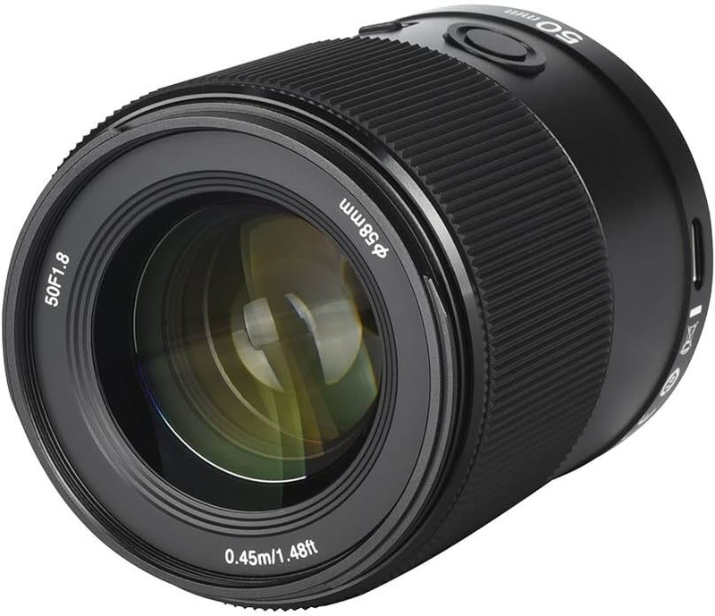 Yongnuo 50mm F1.8 Z DF DSM Autofocus Prime  for Nikon Z Mount Full Frame Cameras Standard Prime  Lens(Black, 50 mm)