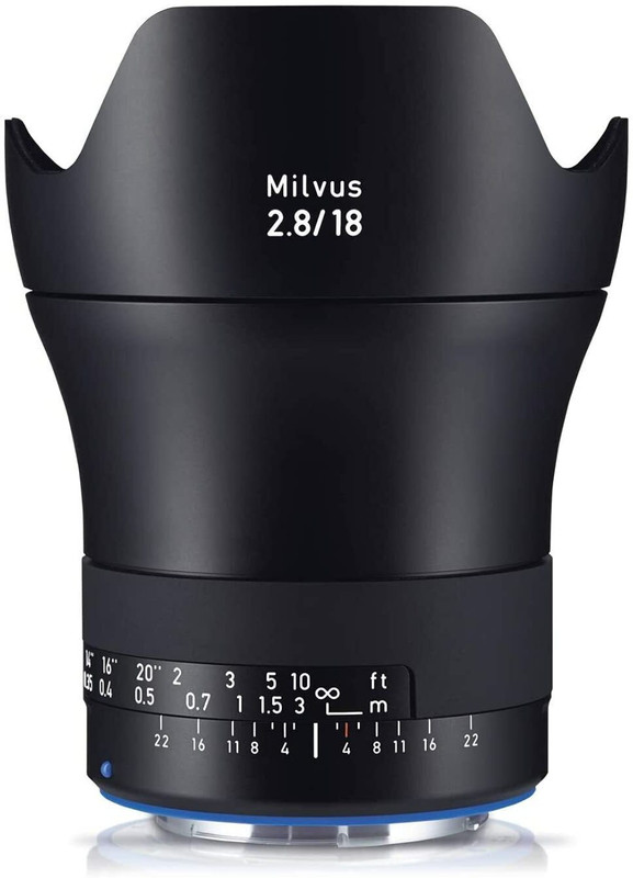 ZEISS Milvus ZE 2.8/18 Wide-angle Zoom  Lens(Black, 18 mm)
