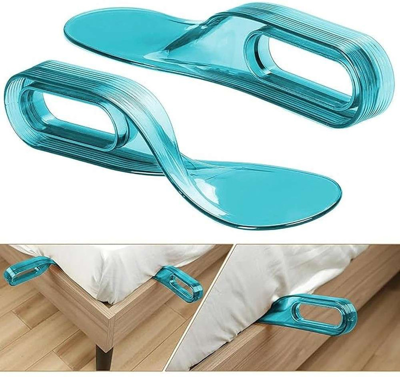 uprime 2-in-1 Mattress Lifter & Bedsheet Tucker Tool (2 Pack) | Bed Making Tool for Elderly, Pregnant Women, Back Pain Non-magnetic Line Level(10 cm)