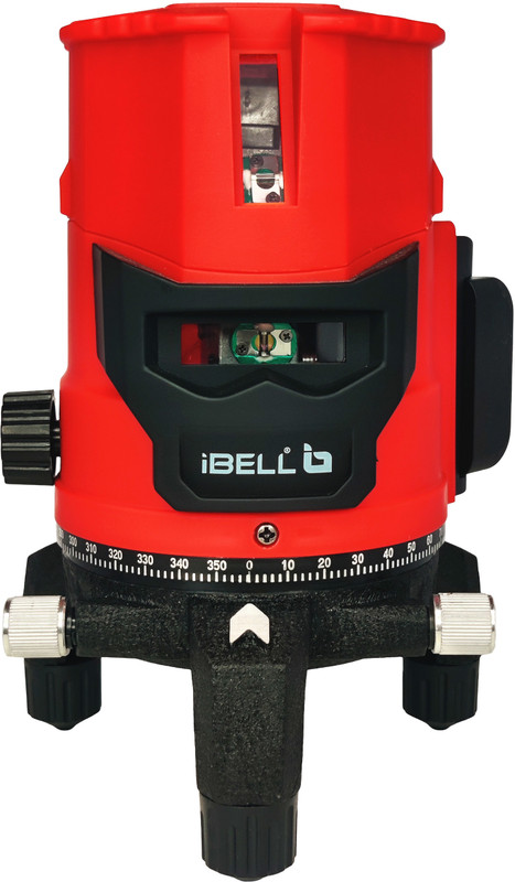 iBELL IBL LL5-41 PROFESSIONAL LINE LASER LEVEL, 4 lines Vertical and 1 Horizontal Line IBL LL5-41 Non-magnetic Engineer's Precision Level(27.5 cm)