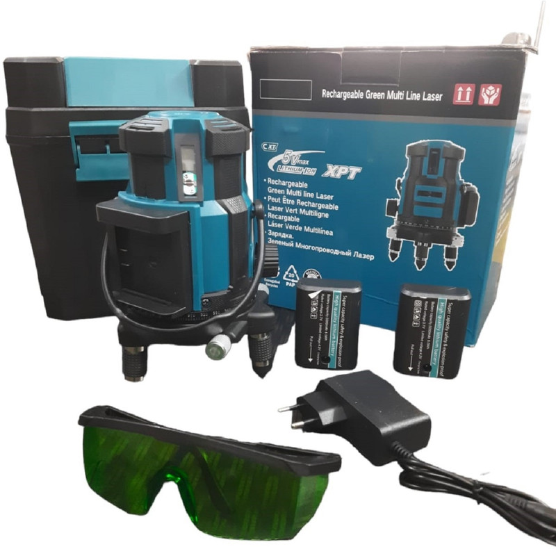 FLAMINGO ENTERPRISE 5 Lines 3 d Laser Level Machine Green Beam 360 Tool 12 Lines 4 d Rotary Laser Levels Non-magnetic Line Level(20 cm)