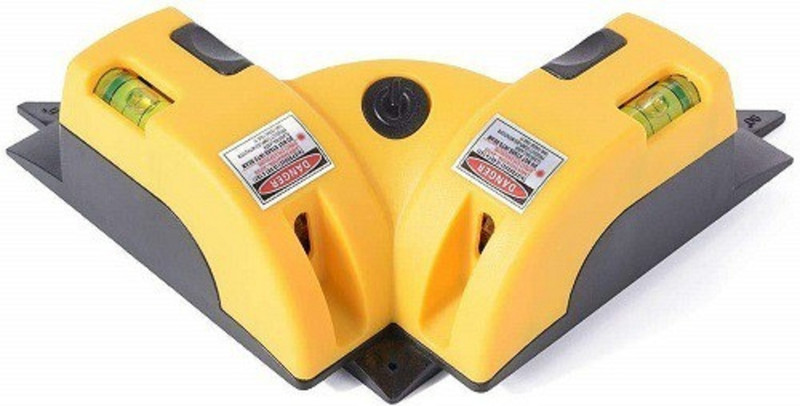 KP2 Laser Level Line Laser Measure 90 degree Right tape Lever Tool(5 cm)