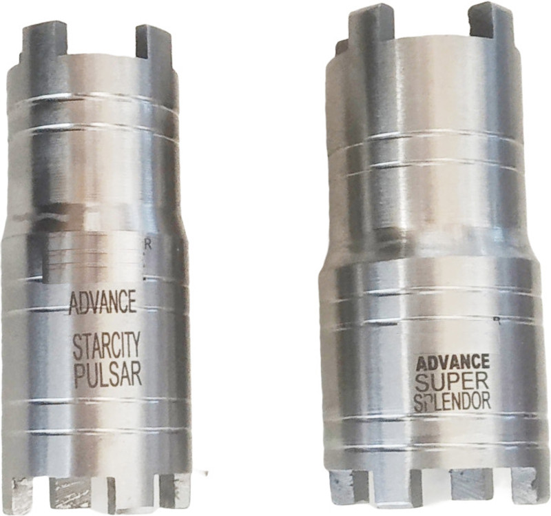 4MECH MULTIBIKES CLUTCH NUT SOCKET SET (1 x SUPER SPLENDOR, 1 x PULSER/STAR CITY) Vehicle Tool Kit