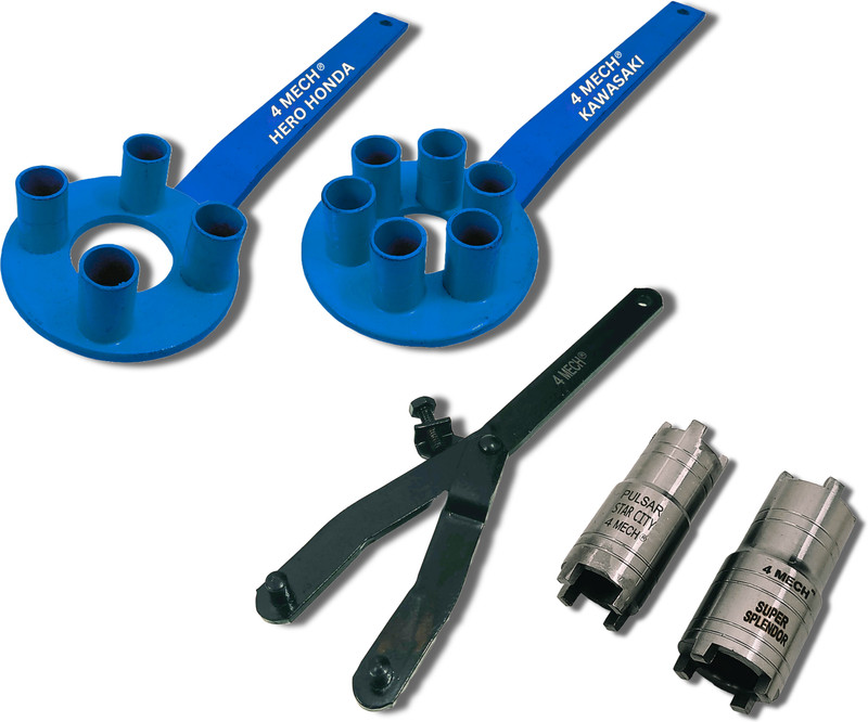4MECH 4 Pin-Light+6 Pin-Light+Magnet Scissor+2 Clutch Nut, Clutch Holder Set Lever Tool(30 cm)