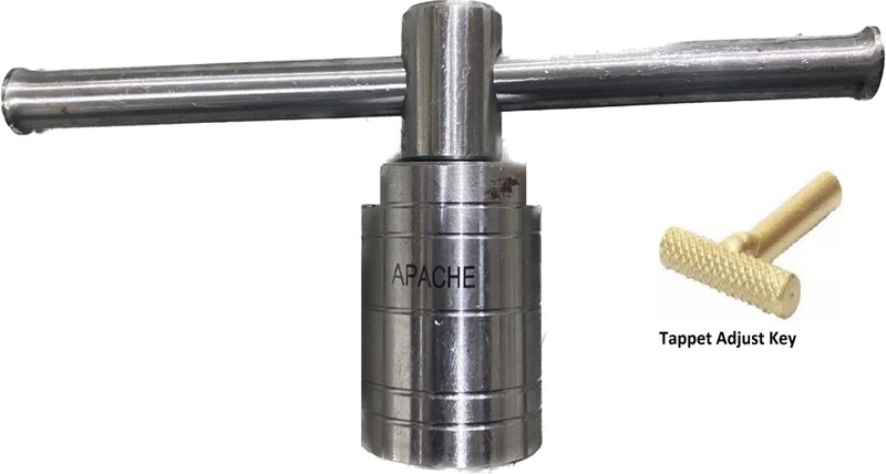 GrabMoor Apache, Victor, Bullet Motorbike Magnet Puller Tool With Tappet Adjust key Vehicle Tool Kit
