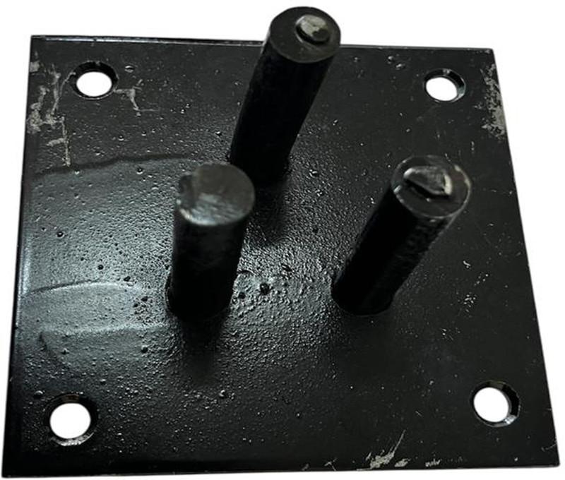 Tarpon Iron Bending Plate Kit|Rebar Bending Plate|Bending Tool 3 PIN-12 MM Lever Tool(10 cm)