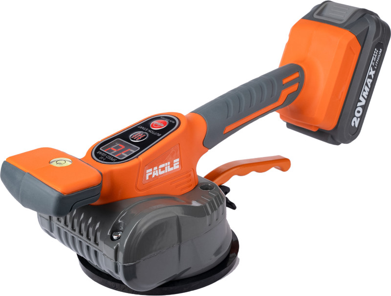 FACILE 20V MAX Cordless battery operated Tile Vibrator Pro Of Wall & Floor Lever Tool(24 cm)