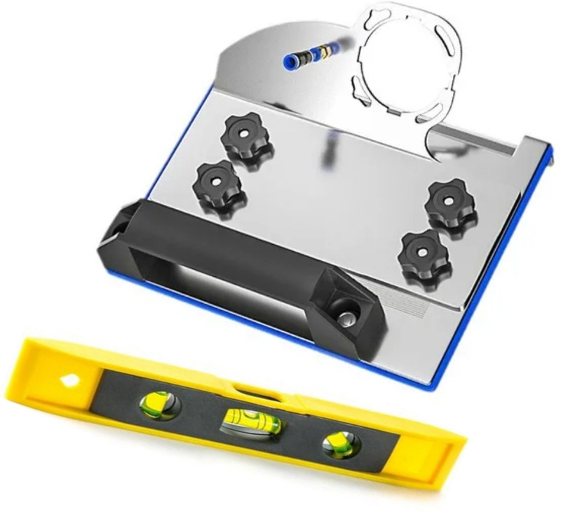 ToolsT Angle Grinder Support 100 Type Angle Grinder Stand For Tile 45 Chamfer Cutting Lever Tool(30 cm)