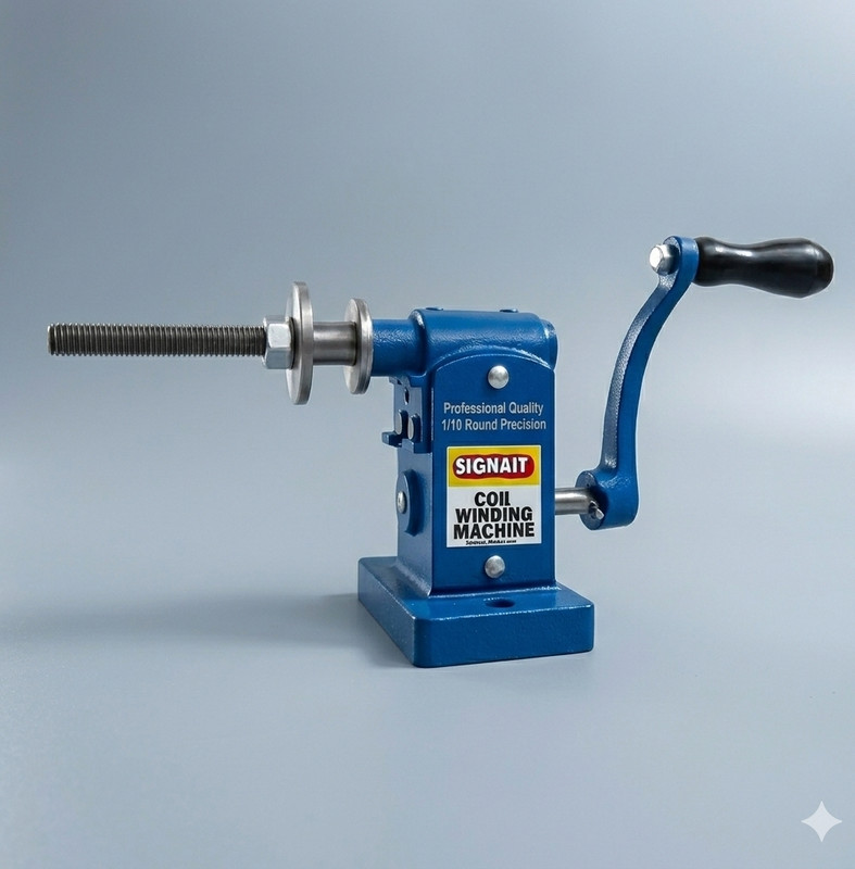 SIGNATT 1/10 Coil Winding Machine With Steel Gears Heavy Duty Lever Tool(10 cm)