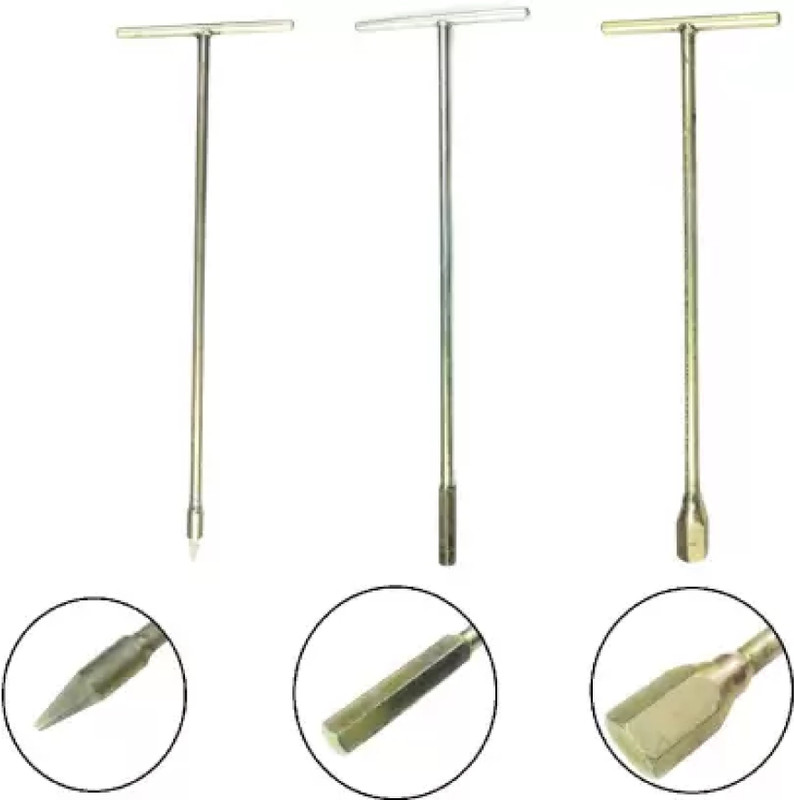 GrabMoor Shocker Puller Tool For Hero Honda Bajaj Pulsar & Yamaha FZ Lever Tool Pack of 3 Lever Tool(22 cm)