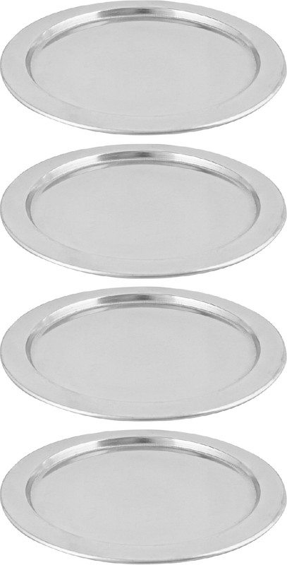 MS WORLD Stainless Steel Pot Lid / Tope Cover 5.2 inch Lid, Pack of 6(Stainless Steel)