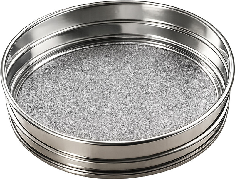 parashar enterprises Stainless Steel Chalni / Sieve / Strainer (Pack of 3) 12 inch Lid Set, Pack of 3(Stainless Steel)