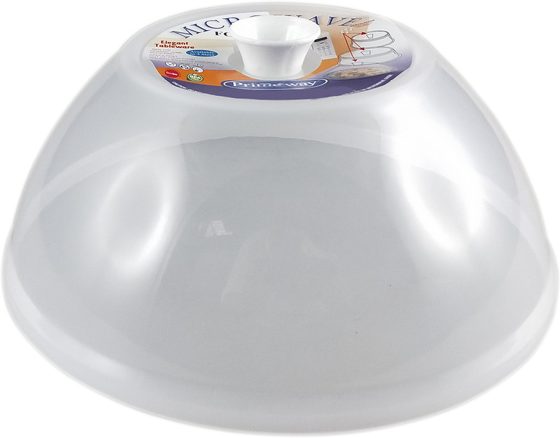 Primeway Microwave Multipurpose Food Cover Splatter Free, 8.6 inch Lid, Pack of 1(Polypropylene)
