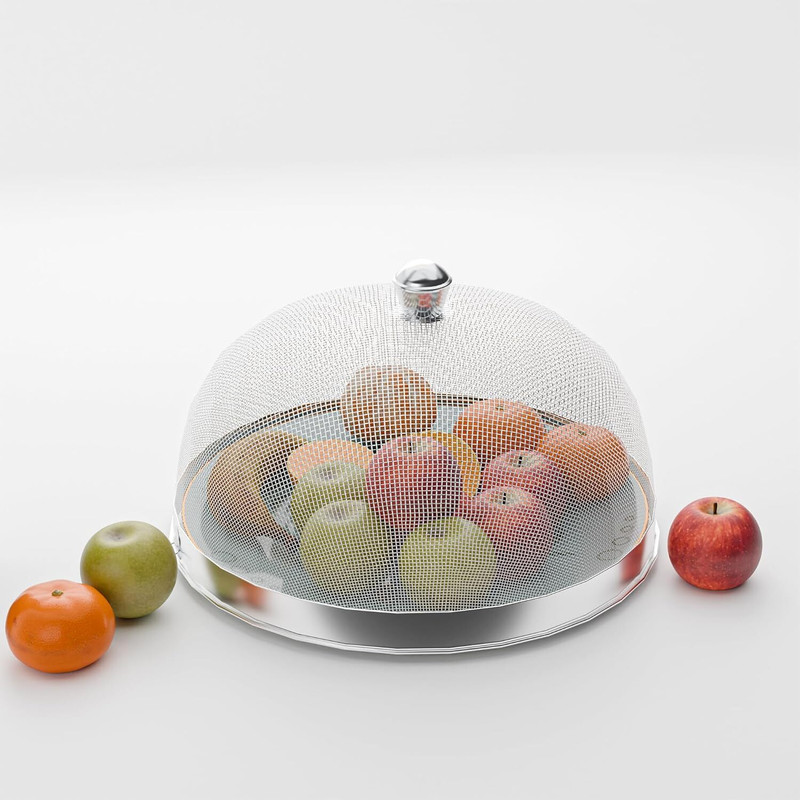EcomeCloud 10 inch Lid, Pack of 1(Steel)