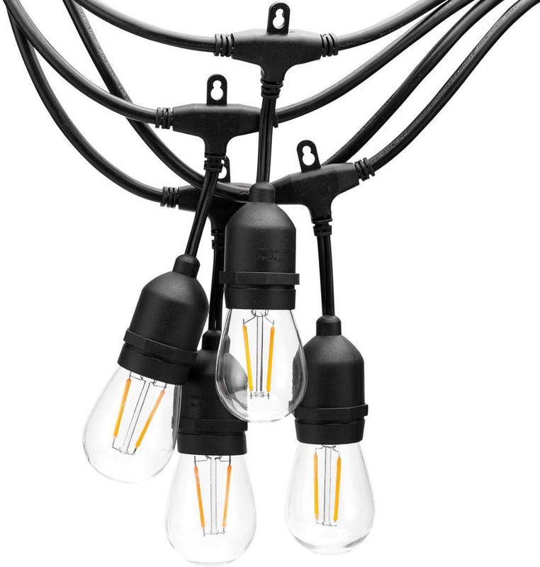 Maverick Led 48ft waterproof lantern Chain Plastic Light Hanging Chain Rod