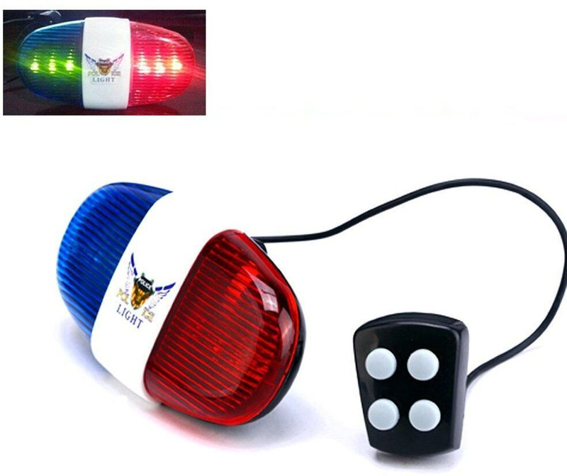 kk world LIGHT HORN RED BLUE LED Front Light (RED BLUE) LED Front Light(Black)